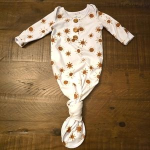 Caden Lane knotted gown Newborn Outfit 0-3 Month Caden Lane